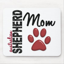 Australian Shepherd Mom 2 Mouse Pad