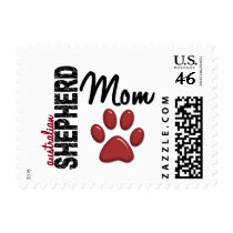 Australian Shepherd Mom 2 Stamp