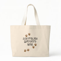 Australian Shepherd Mom Tote Bags