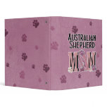 Australian Shepherd MOM Binders
