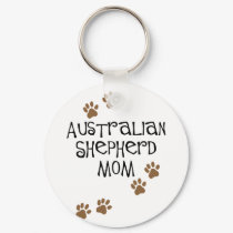 Australian Shepherd Mom keychains by dogsandhorses Australian Shepherd Mom keychains