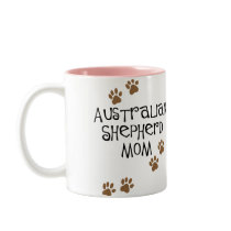 Australian Shepherd Mom Coffee Mugs