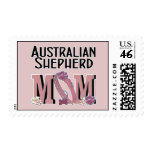 Australian Shepherd MOM Stamp