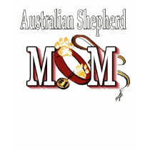 Australian Shepherd Mom t-shirts by DogsByDezign Australian Shepherd Mom t-shirts
