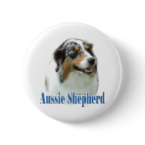Australian Shepherd Name - Button