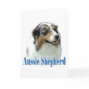 Australian Shepherd Name cards by GreyWolfCreation Australian Shepherd Name cards