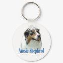 Australian Shepherd Name Keychain by GreyWolfCreation Australian Shepherd Name Keychain