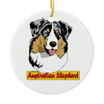 Australian Shepherd ornament
