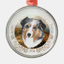 Australian Shepherd Ornaments