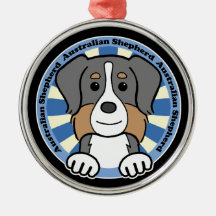 Australian Shepherd Ornaments