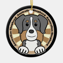 Australian Shepherd Ornaments