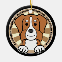 Australian Shepherd Ornaments