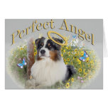 Australian Shepherd Perfect Angel cards