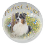 Australian Shepherd Perfect Angel Stickers
