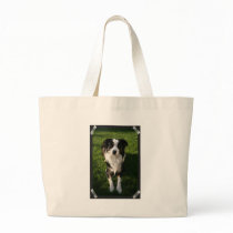 Australian Shepherd Photo Design Canvas Bag