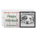 AUSTRALIAN SHEPHERD PHOTO CARD TEMPLATE
