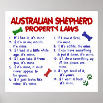 AUSTRALIAN SHEPHERD PL2 POSTERS