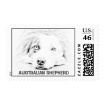 AUSTRALIAN SHEPHERD STAMP