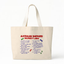 AUSTRALIAN SHEPHERD Property Laws 2 Canvas Bag