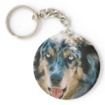 Australian Shepherd Rescue Keychain