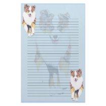 Australian Shepherd Stationery by AussieAnnie Australian Shepherd Stationery