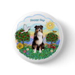 Australian Shepherd (Tri-B) (1) Pinback Button