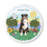 Australian Shepherd (Tri-B) (1) Refrigerator Magnets