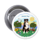 Australian Shepherd (Tri-B) (1) Pinback Button