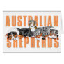 Australian Shepherds Card