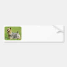 Australian Silky Terrier design Bumper Sticker
