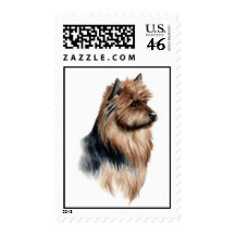 Australian Silky Terrier Postage Stamps