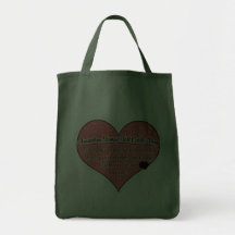 Australian Stumpy Tail Cattle Dog Paw Prints Humor Bags