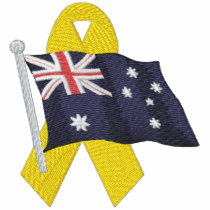 Australian - Support Our Troops embroidered shirts by Embroidery4U Australian - Support Our Troops embroidered shirts