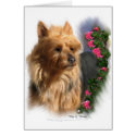 Australian Terrier Art Gifts card