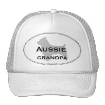 Australian Terrier Grandpa Mesh Hats