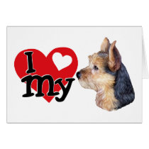 Australian Terrier I (heart) my cards