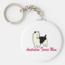 Australian Terrier Mom Key Chains