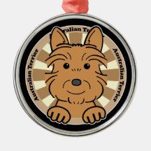Australian Terrier Ornaments