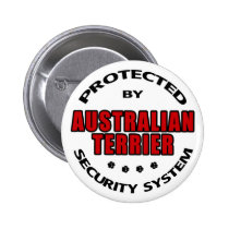 Australian Terrier Security buttons