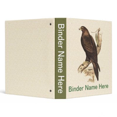 Australian Wedge Tailed Eagle. Huge Bird of Prey. Vinyl Binder by realaussie