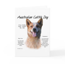 AustralianCattle Dog (redspec) History Design cards by GreyWolfCreation AustralianCattle Dog (redspec) History Design cards