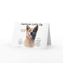 AustralianCattle Dog (redspec) History Design Cards