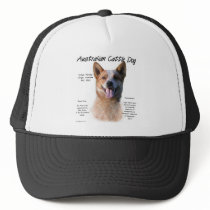AustralianCattle Dog (redspec) History Design Hat