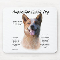 AustralianCattle Dog (redspec) History Design mousepads by GreyWolfCreation AustralianCattle Dog (redspec) History Design mousepads