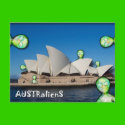 AUSTRalienS rOcK! postcards by BitsOfWhimsy AUSTRalienS rOcK! postcards
