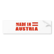 AUSTRIA BUMPER STICKERS