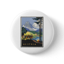 Austria Pinback Button