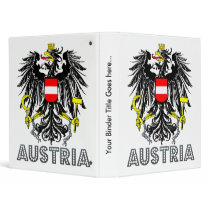 Austria Coat of Arms Binders
