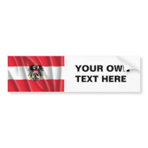 AUSTRIA COAT OF ARMS BUMPER STICKER