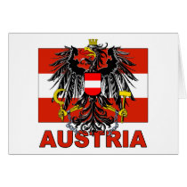 Austria Coat of Arms Greeting Card